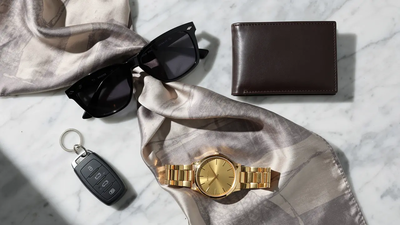 Lifestyle Editorial — Handtasche im mediterranen Ambiente